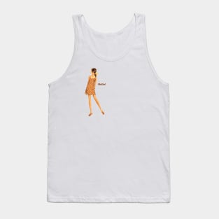 Girl says Hello! Tank Top